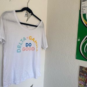 DELTA GAMMA FLOWY TOP